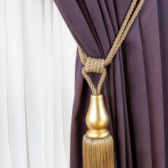 Ahşap Perde Toplayıcı – Renso Braçol Takım Altın