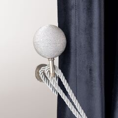 İp Sargı Perde Toplayıcı – Renso Braçol Takım Gümüş