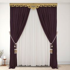 8 Toplu İp Sargı Perde Toplayıcı – Renso Braçol Takım Gold-Krem-Nohut