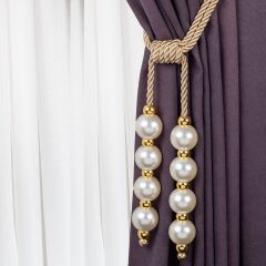 İnci Perde Toplayıcı – Renso Braçol Takım Altın