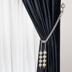 İnci Perde Toplayıcı – Renso Braçol Takım Gümüş