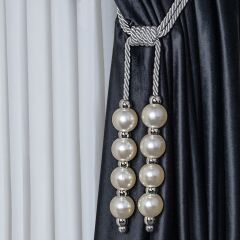 İnci Perde Toplayıcı – Renso Braçol Takım Gümüş