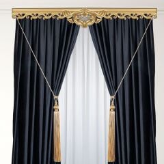 Kornişe Takmalı Perde Bağı Braçol Perde Aksesuarı