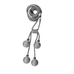 Kornişe Takmalı 4 Toplu İp Sargı Perde Bağı Braçol Perde Aksesuarı