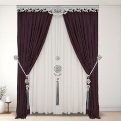 Çiçek Model Taşlı Perde Toplayıcı – Renso Braçol Takım