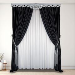 Taşlı Ahşap Perde Toplayıcı – Renso Braçol Takım