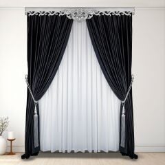 Taşlı Ahşap Perde Toplayıcı – Renso Braçol Takım