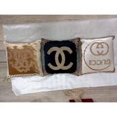 Taş Baskı Dekoratif Kırlent