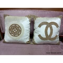 Taş Baskı Dekoratif Kırlent