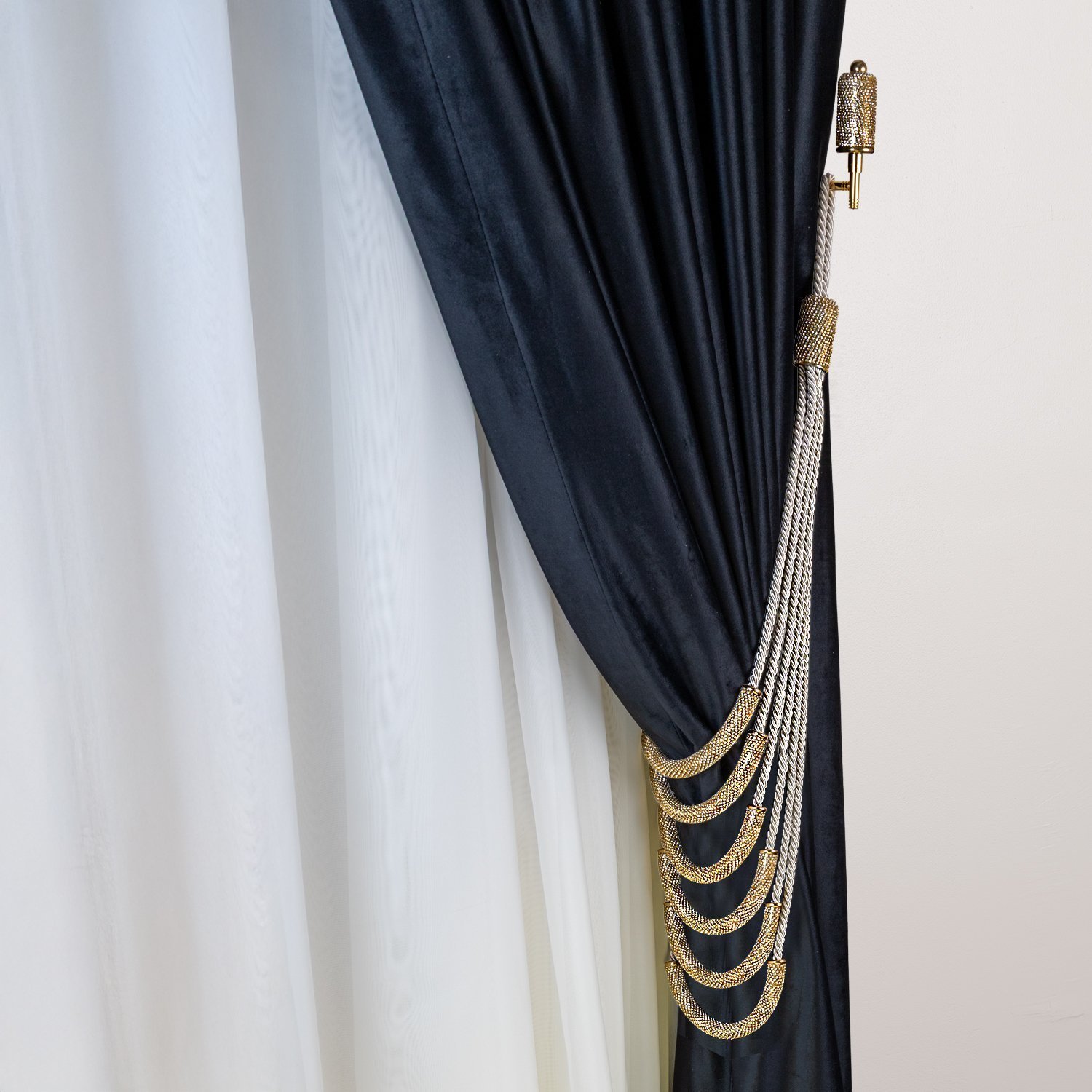 Swarovski Taşlı Perde Toplayıcı – Renso Braçol Takım