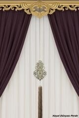 Özel Tasarım Taşlı Perde Sarkıt Süsü Perde Aksesuarı