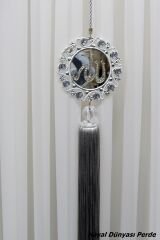 Özel Tasarım Allah Yazılı Perde Sarkıt Süsü Perde Aksesuarı