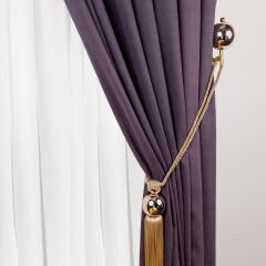 Metal Toplu Perde Toplayıcı – Renso Braçol Takım Altın