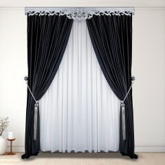 Metal Toplu Perde Toplayıcı – Renso Braçol Takım Gümüş