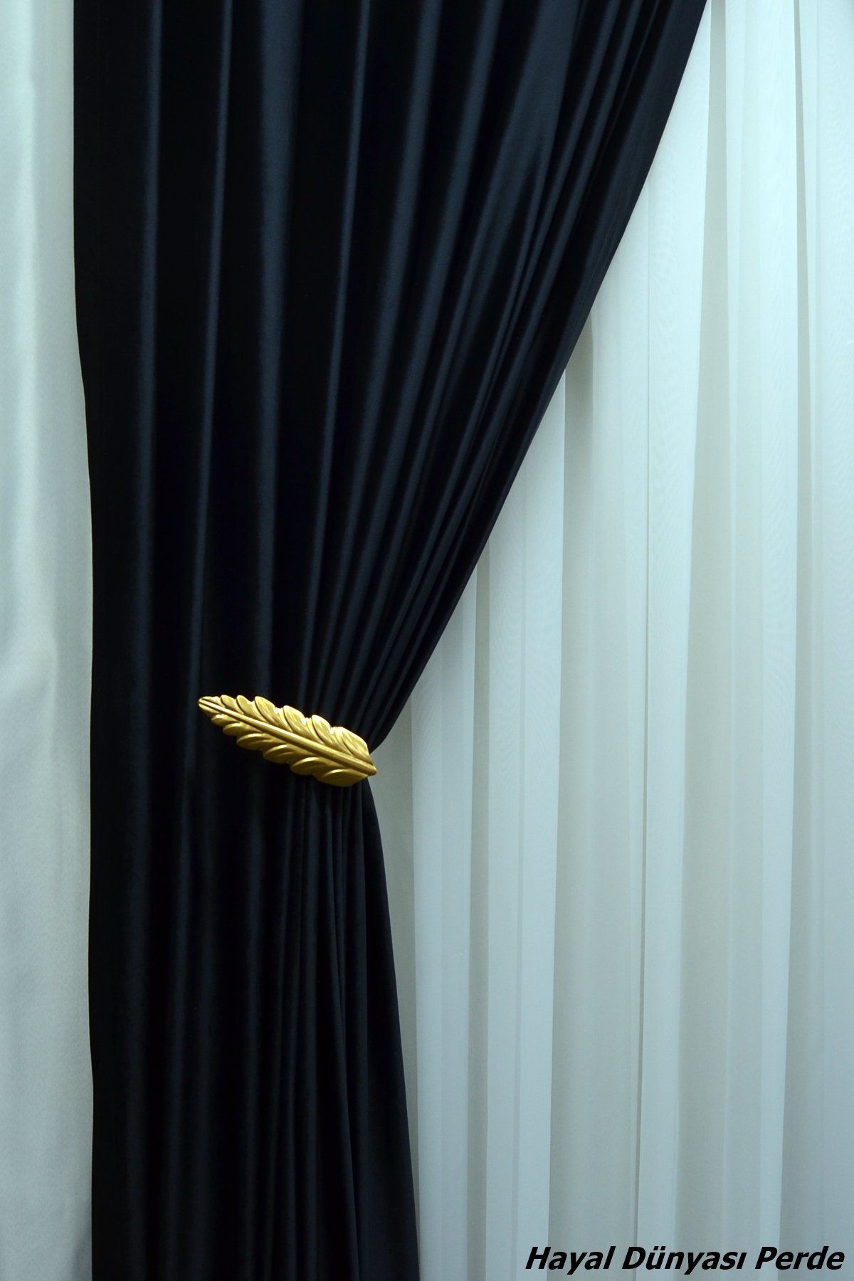 Yaprak Modeli Perde Kol Bağı